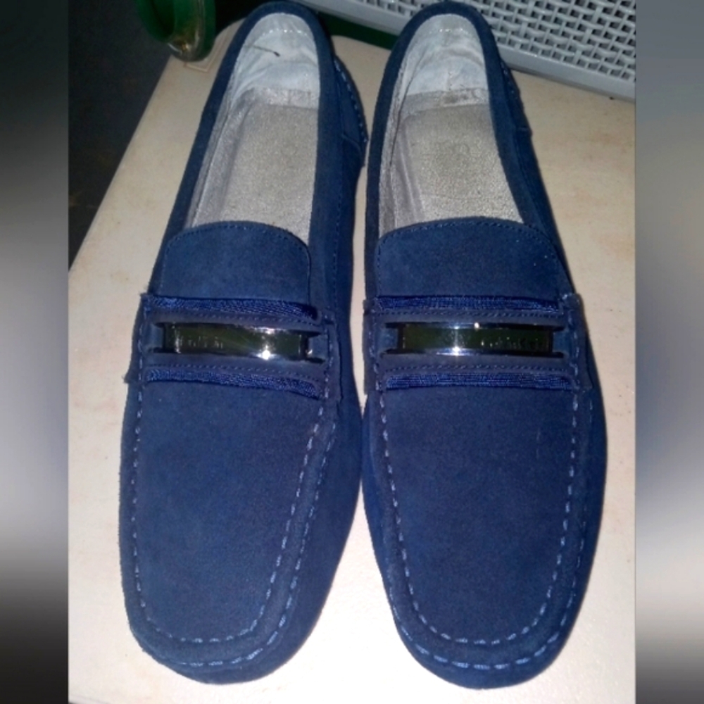 Calvin Klein Mario Suede Driving Loafer